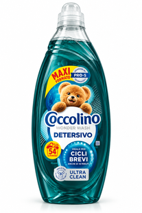 Coccolino Wonder Wash Detersivo Ultra Clean об'ємом 2,16 л (розрахований на 54 прання) 8720181830716 фото