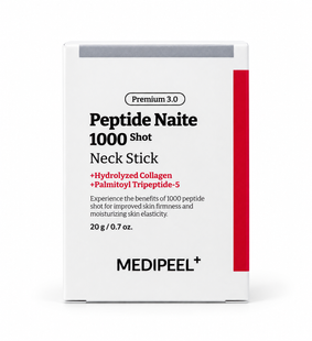 Стік для зони шиї та декольте MEDIPEEL Premium Peptide Naite 1000 Shot Neck Stick 8809941825695 фото