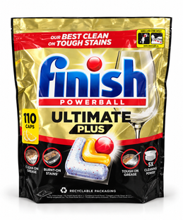 Капсули для посудомийної машини Finish Powerball Ultimate Plus Lemon 110 шт 5949152132069 фото