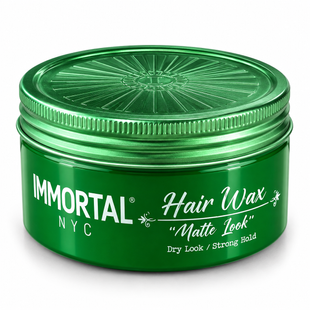 Віск для волосся "Матовий" Immortal NYC Hair Wax "Matte Look" 8682225555620 фото