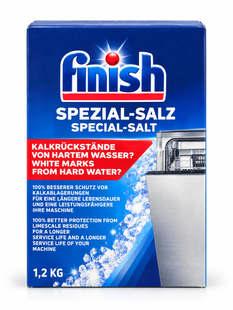 Сіль для посудомийних машин Finish Salt, 1,5 кг 4002448046424 фото