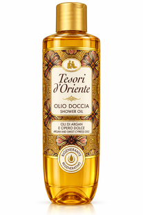Парфумована олія для душу Tesori d'Oriente Argan and Sweet Cyperus Oils (Аргана та солодкий циперус) 8008970048611 фото