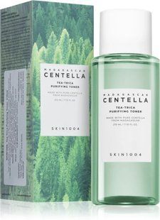 Тонер проти акне для жирної шкіри обличчя SKIN1004 Madagascar Centella Tea-Trica Purifying Toner  8809913831136 фото