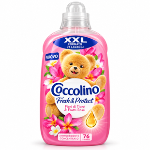 Кондиціонер-ополіскувач для білизни Coccolino Fresh & Protect Fiori di Tiar&egrave; & Frutti Rossi 8720181351587 фото