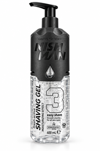 Чоловічий гель для гоління Nishman No.3 Fresh Active Easy Shave Shaving Ge 8682035088882 фото