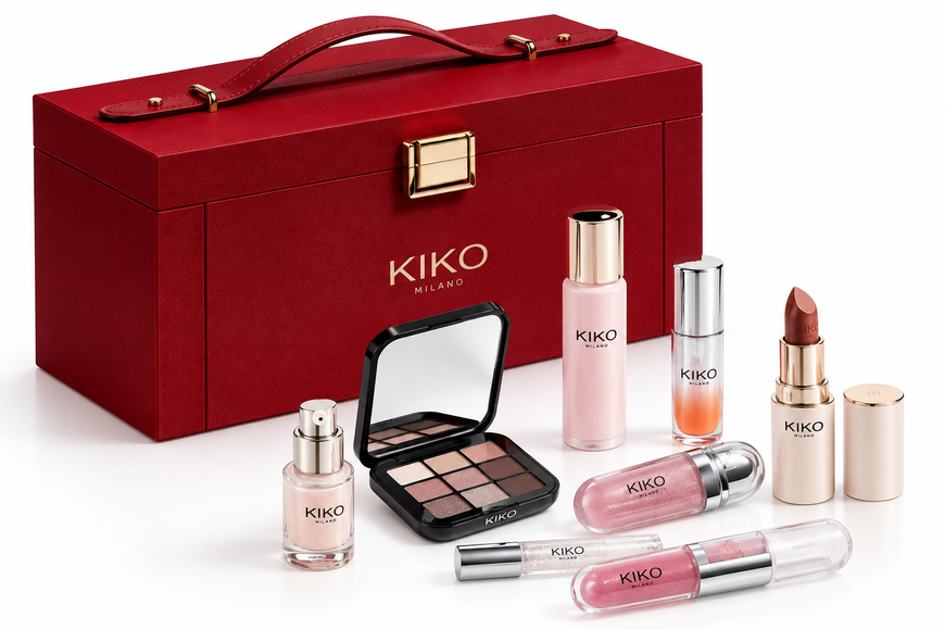 Адвент-календар косметики KIKO MILANO Twist 'N Twinkle Holiday Advent Calendar 24 засоби та аксесуари 8059385060965 фото