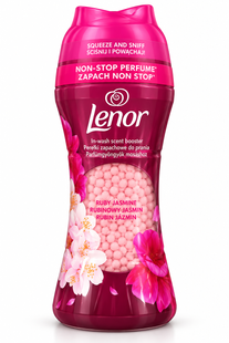 Аромагранули для прання Lenor Ruby Jasmine 210 г &mdash; розкішний квітковий аромат у кожному русі 8700216708258 фото