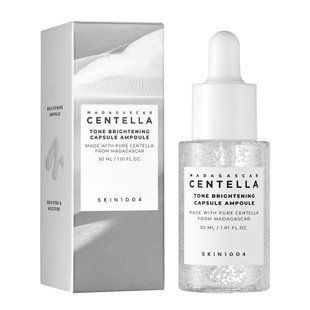 Освітлювальна сироватка з екстрактом центели і ніацинамідом Skin1004 Madagascar Centella Tone Brightening Capsule Ampoule 8809913833802 фото