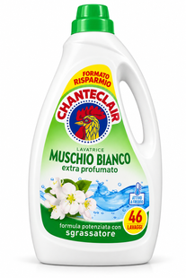Гель для прання Chanteclair Muschio Bianco (Білий мускус) об&rsquo;ємом 2,07 л (на 46 прань) 8015194532598 фото