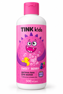 Дитяча піна для ванни Tink Kids Sweet Berry, 500 мл 4823109410725 фото